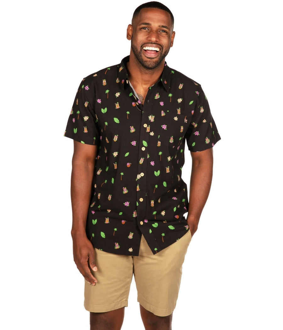 Men's Tiki Drinki Hawaiian Shirt Image 5