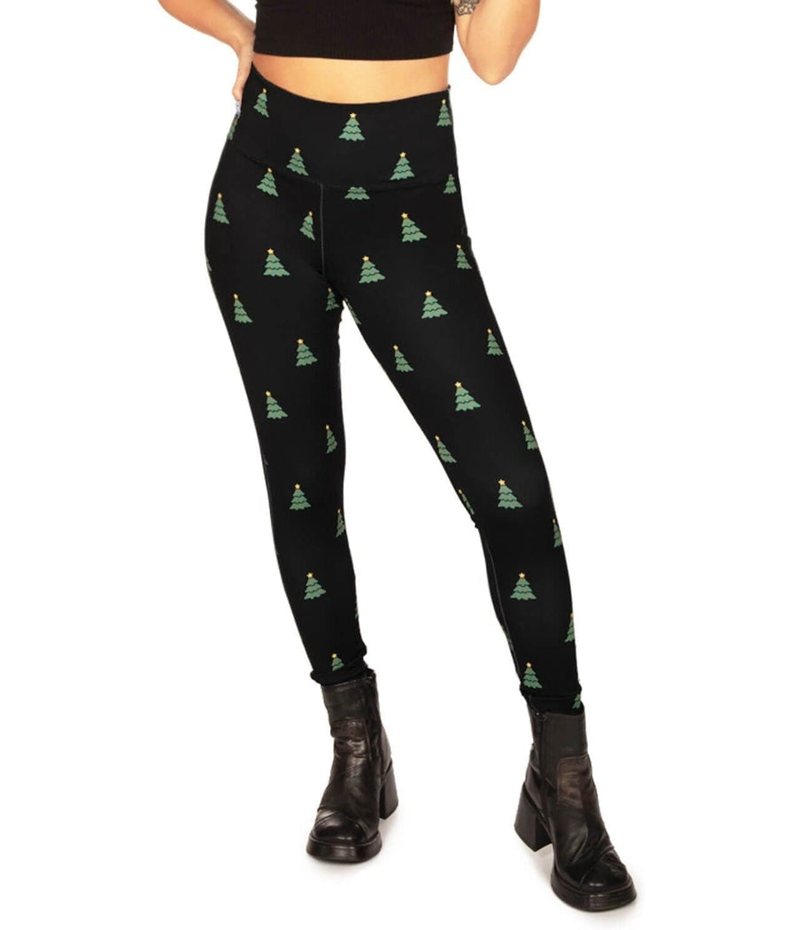 Christmas Tree High Waisted Leggings