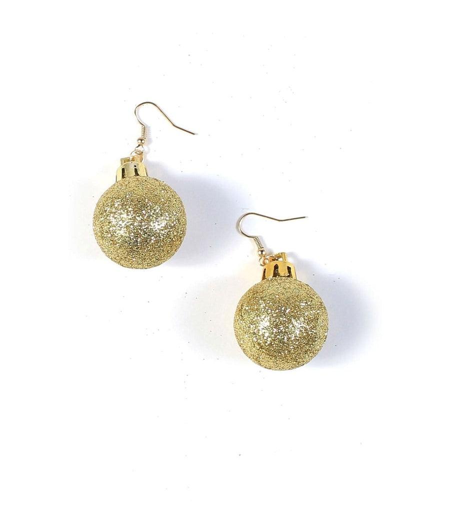 Glitter Ornament Earrings