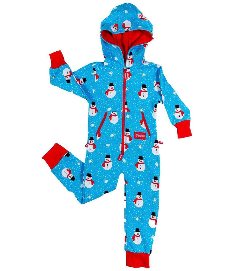 Baby / Toddler Snowman is an Island Jumpsuit Image 3