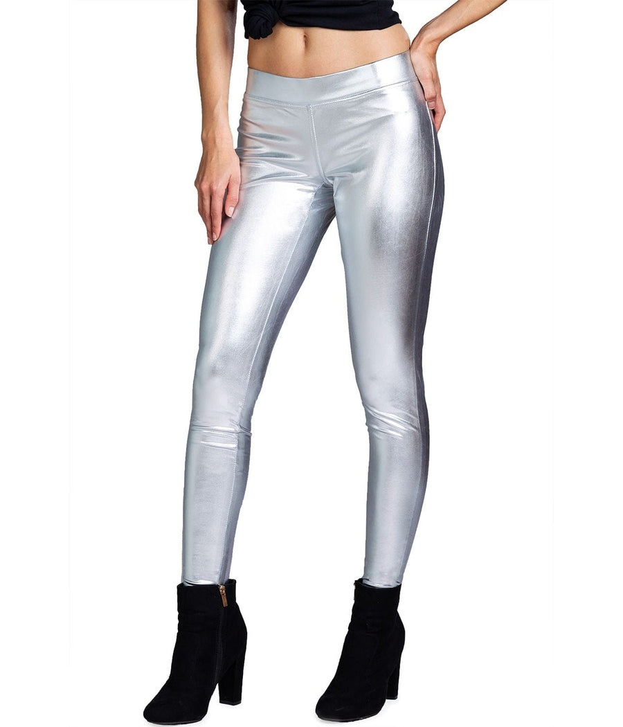 Silver Colour Risanetty Leggings - Name it →