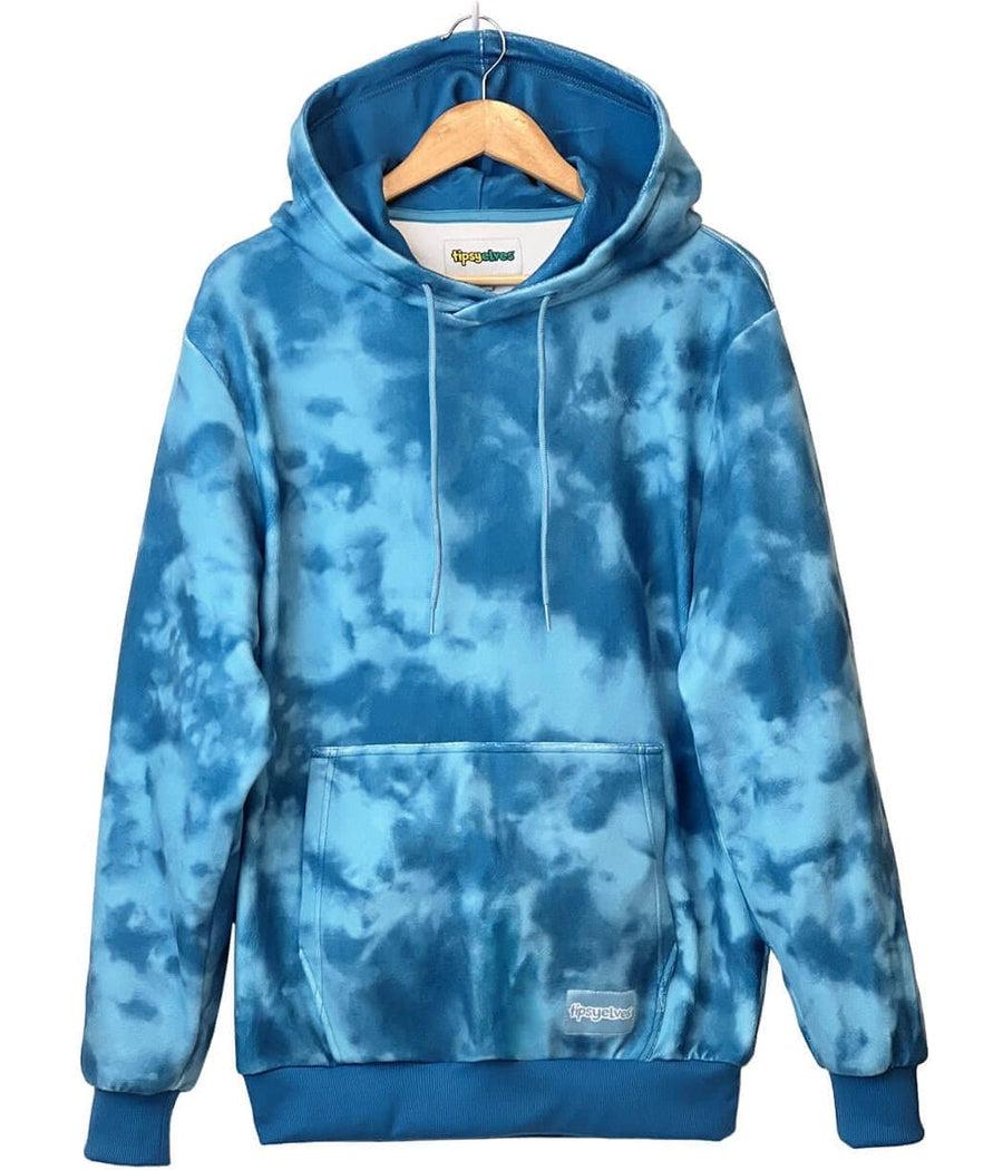 Men's Deep Blue Fleece Hoodie