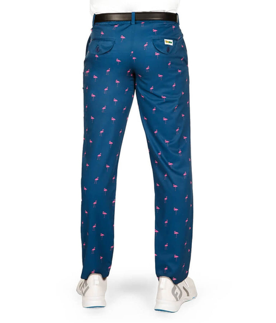 Men's Fairway Flamingo Disc Golf Pants Image 2