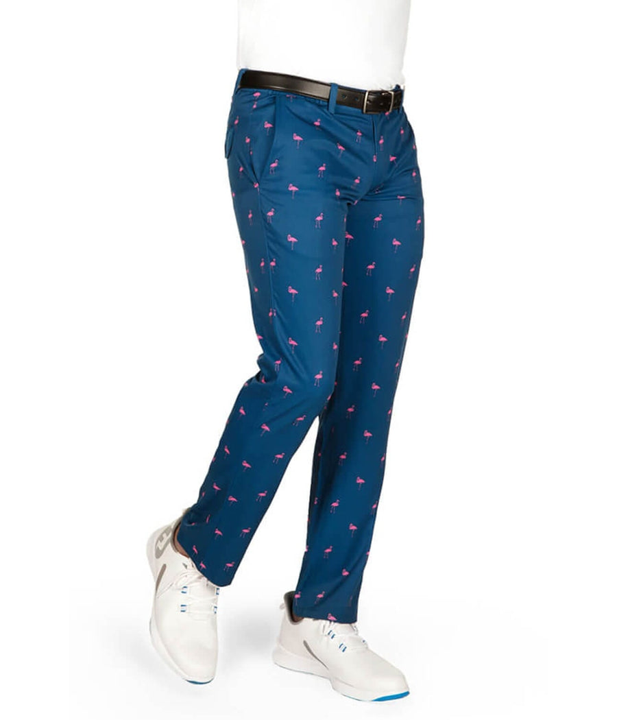 Men's Fairway Flamingo Disc Golf Pants Image 4