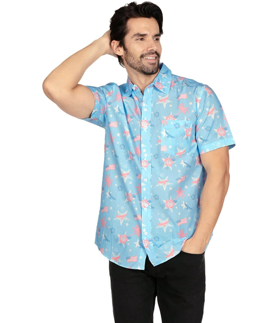 Men's Island of the Free Button Down Shirt