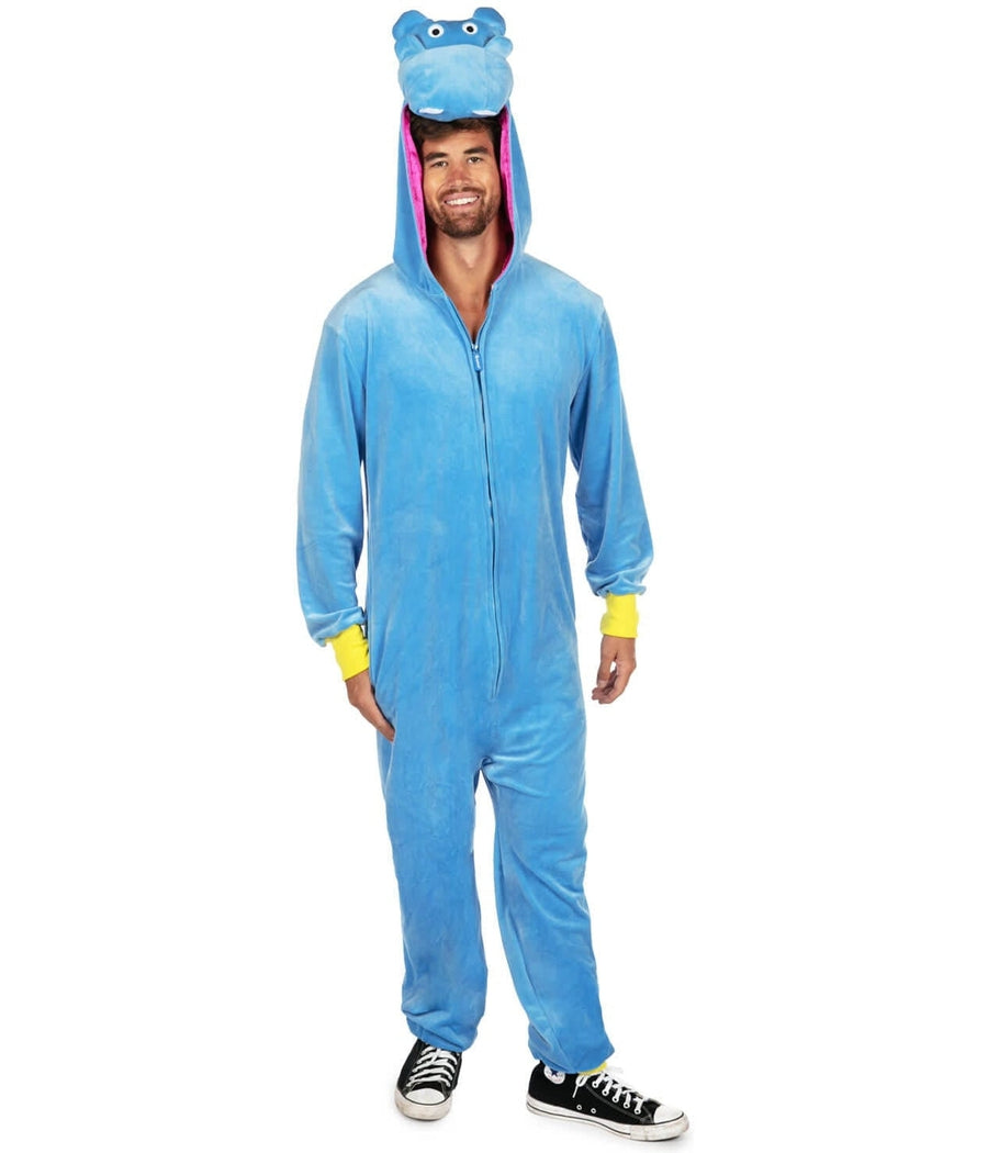 Men's Hungry Hippo Costume Image 4