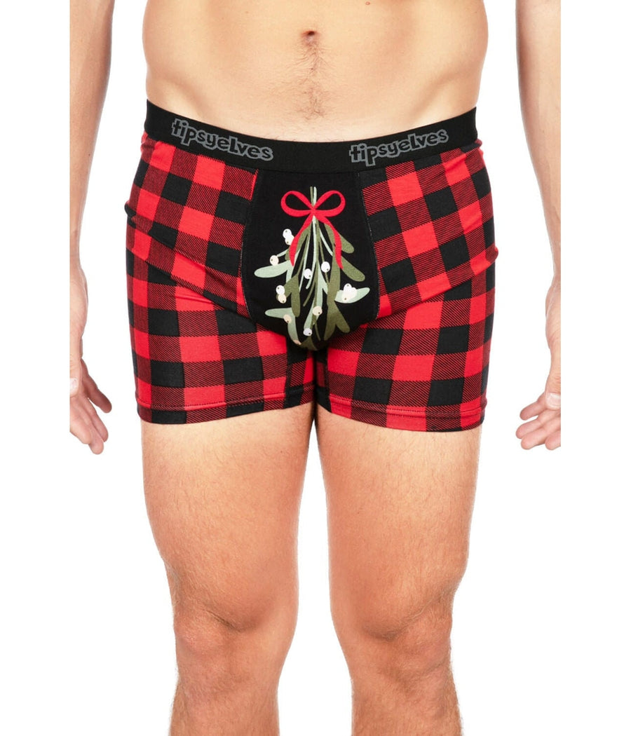 Men's Mistletoe Boxer Briefs Image 2