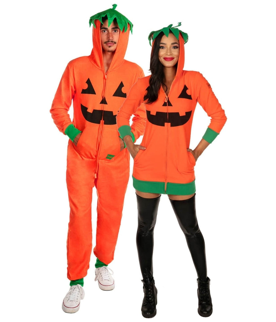 Matching Pumpkin Couples Costume Tipsy Elves