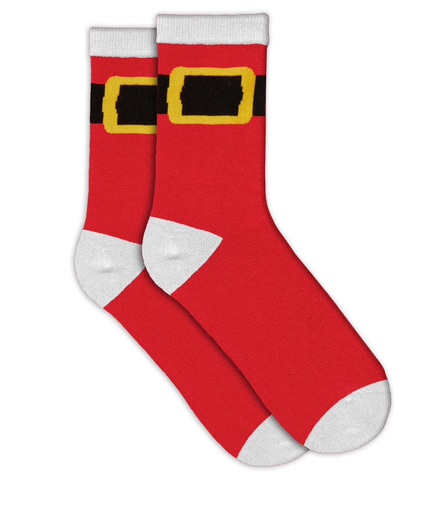 Santa Socks: Men's Christmas Outfits Santa Socks: Men's Christmas Outfits