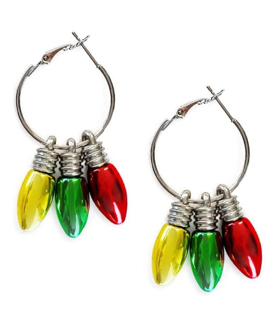 Bulb Hoop Earrings