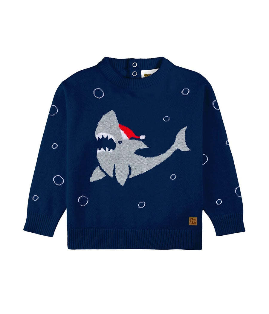 Toddler Girl's Sea Sleigher Ugly Christmas Sweater