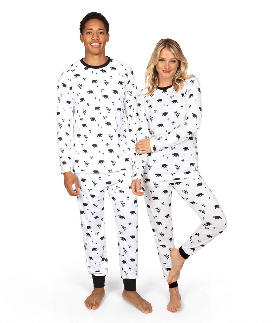 Matching Beary Christmas Couples Pajamas