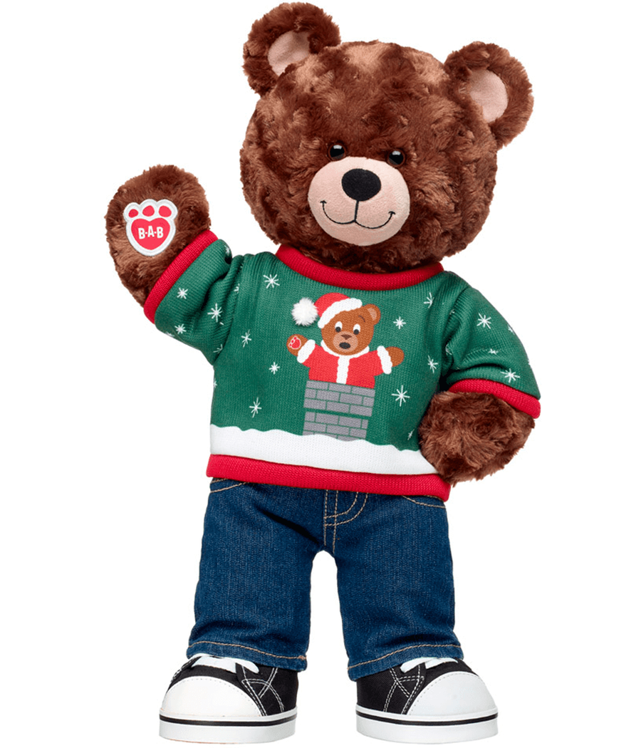 Beary Stuck Assembled Bear BuildaBear Collection Tipsy Elves