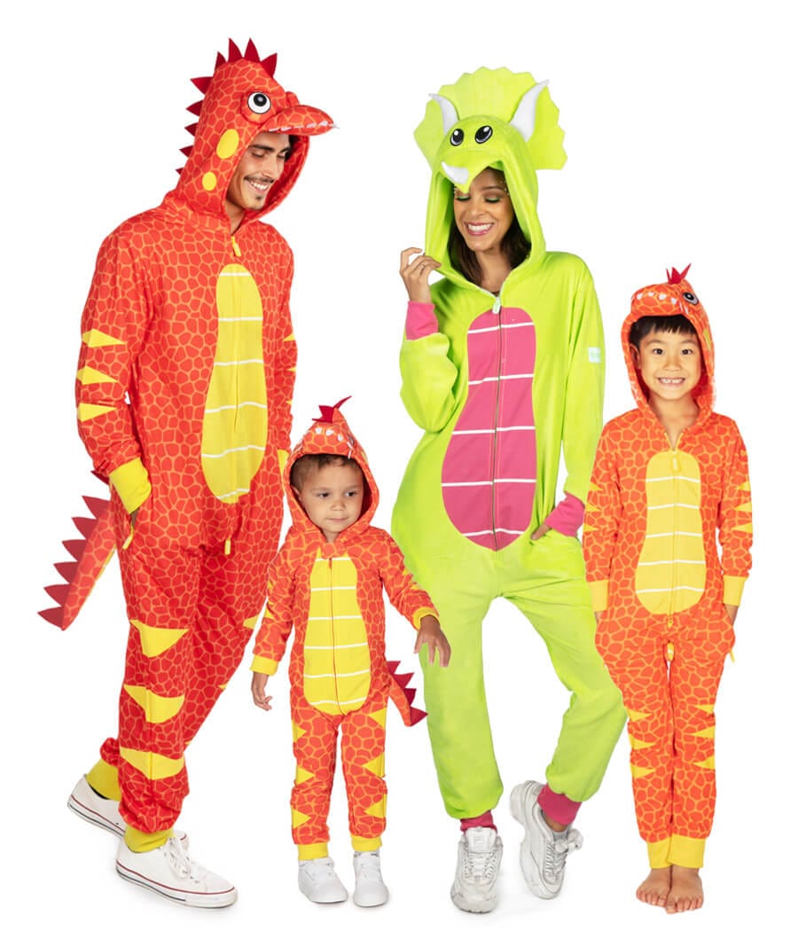 dinosaur dress Dinosaurs Busy with Pockets 12 Display dress is a size 3t on a size 3t mannequin Large Premium Pink Kid's T-Rex