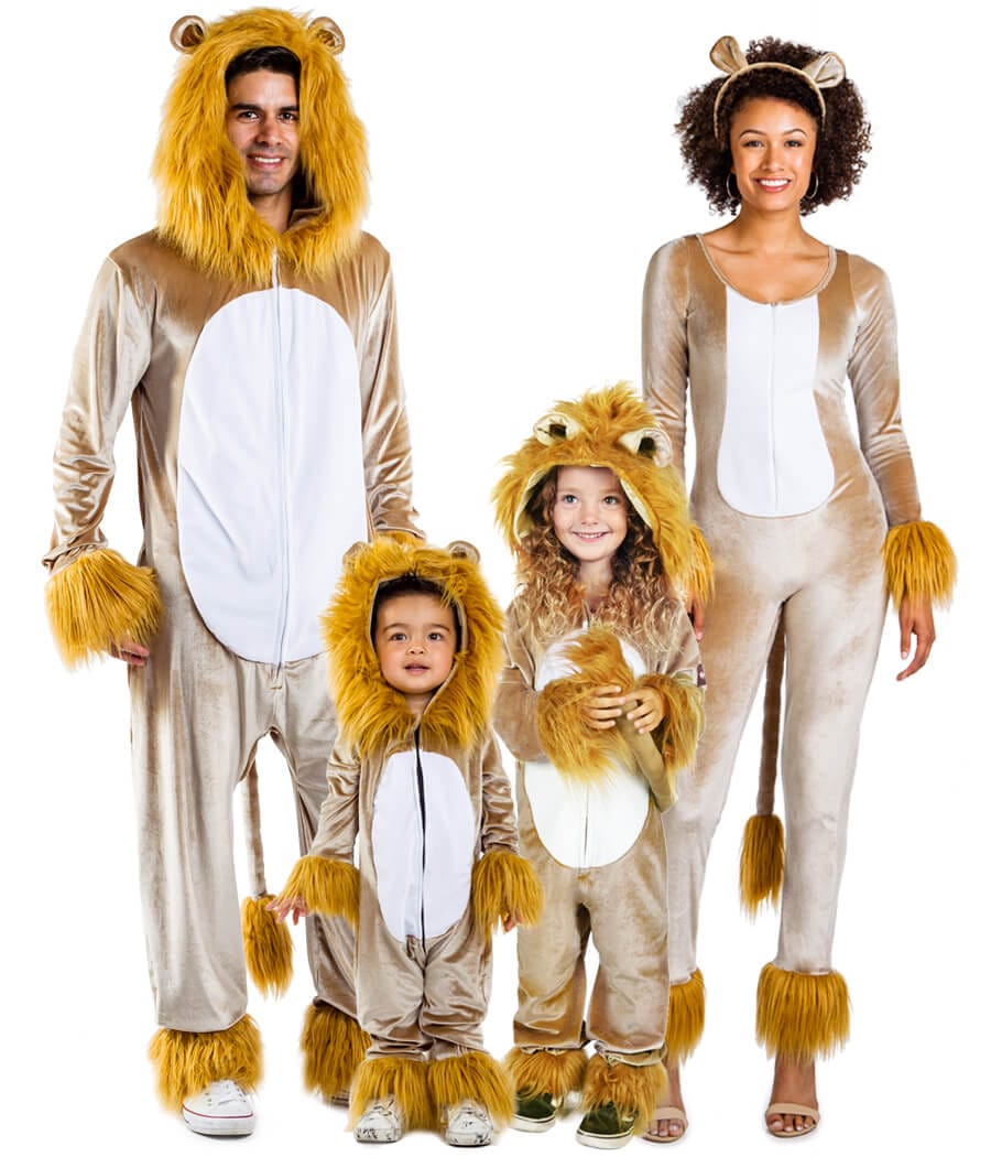 Matching Lion Family Costumes