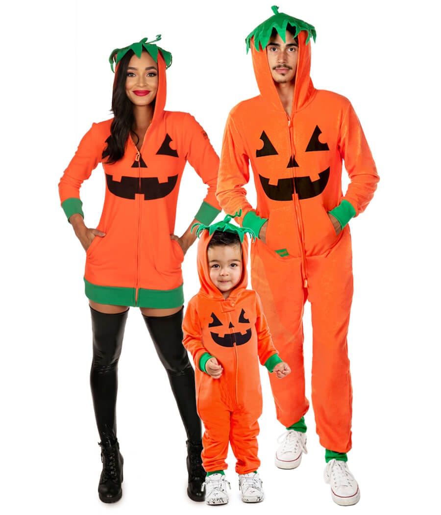 Matching Pumpkin Family Costumes