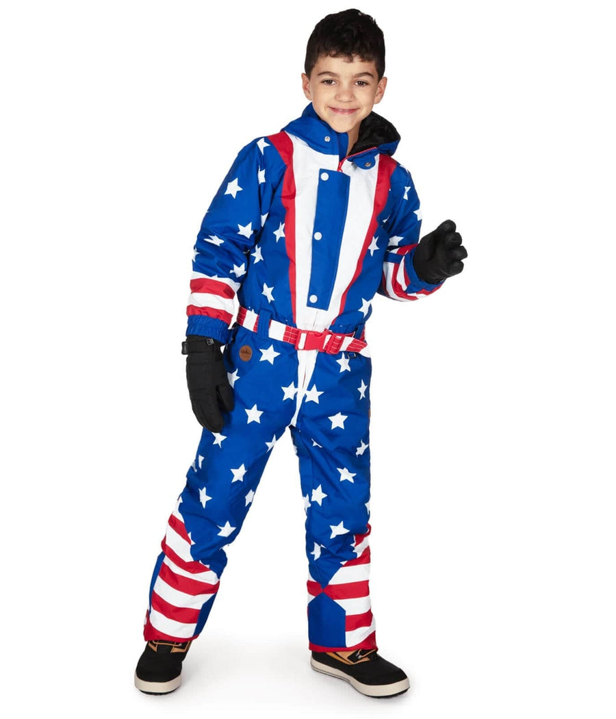 Americana Snow Suit: Boy's Ski & Snowboard Apparel