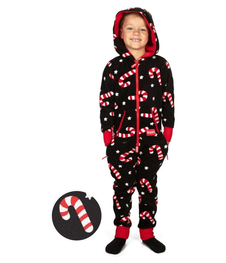 Festive Candy Cane Jumpsuit