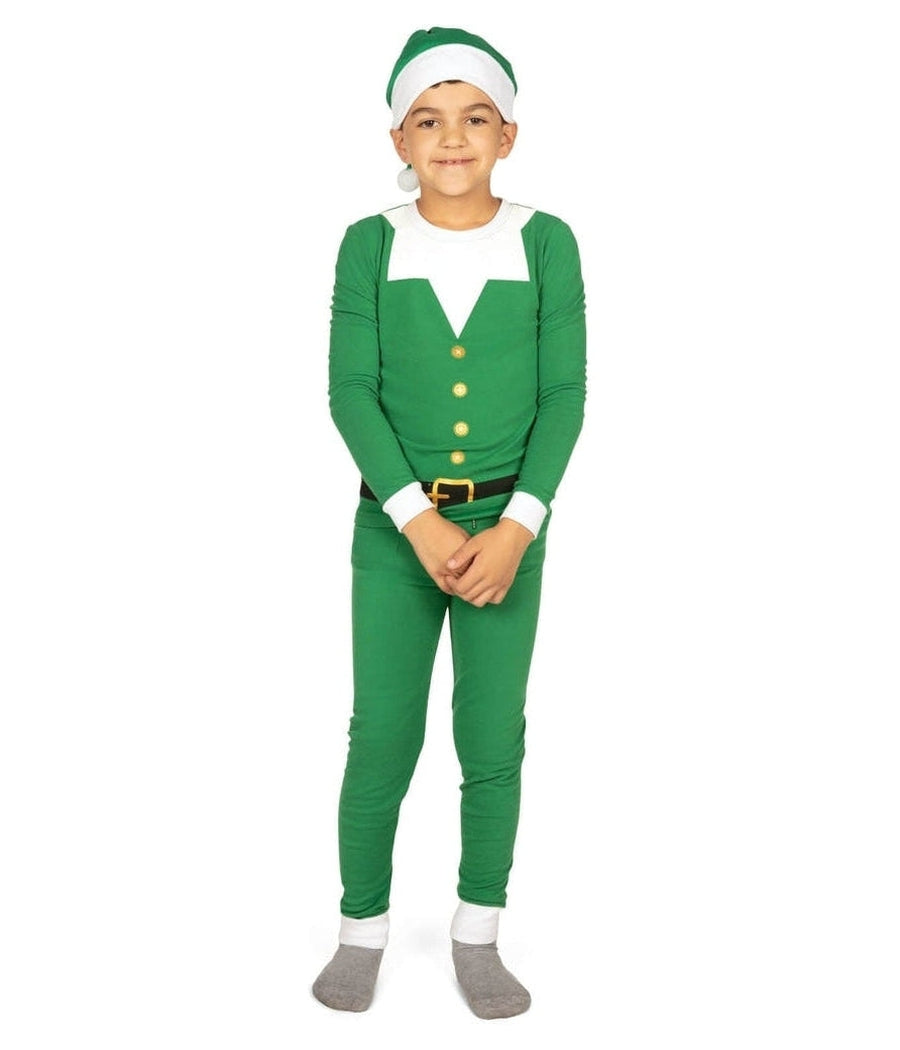 Elf Pajama Set: Boy's Christmas Outfits Tipsy Elves
