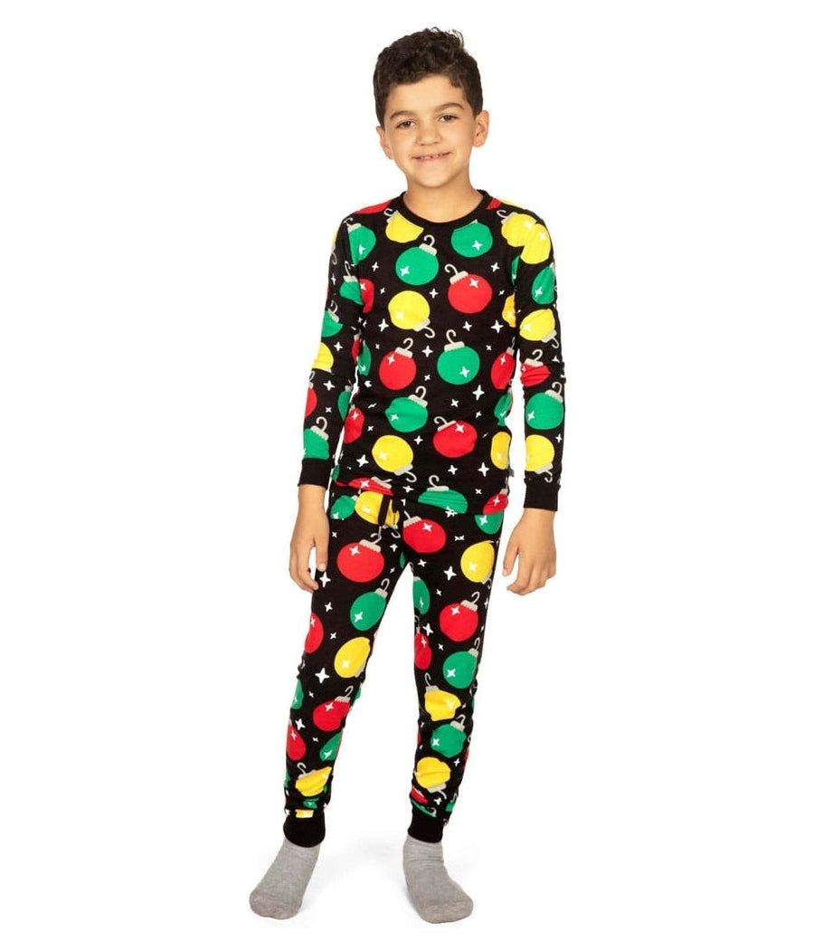 Boy's Ornaments Pajama Set