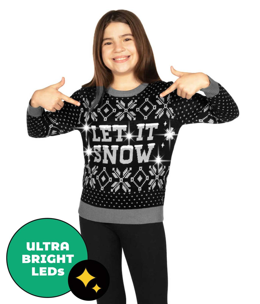 Let it snow sales ugly christmas sweater