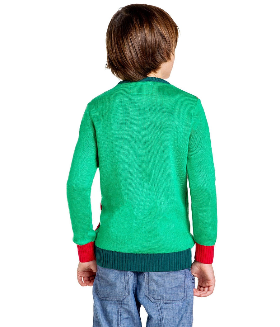 Boy's Little Present Ugly Christmas Sweater