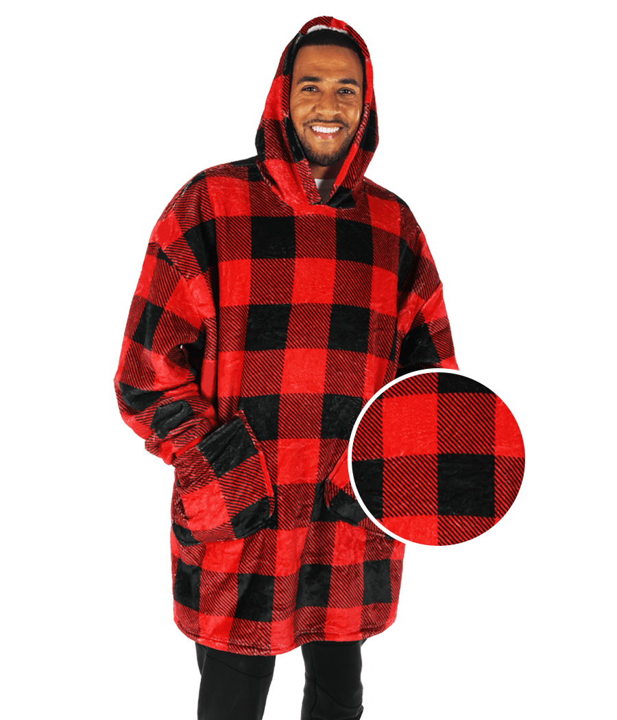 Lumberjack Blanket Hoodie: Christmas Outfits