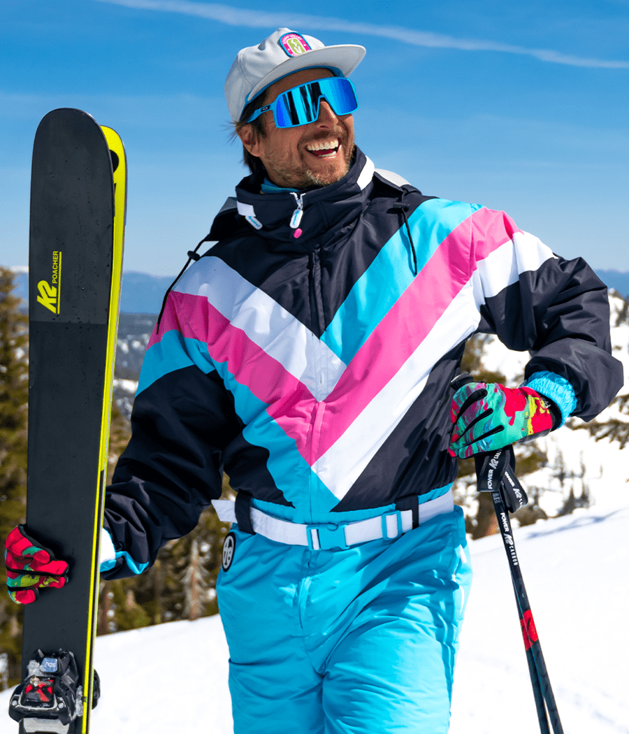 Pastel Pro Snow Suit: Men's Ski Snowboard Apparel Tipsy Elves
