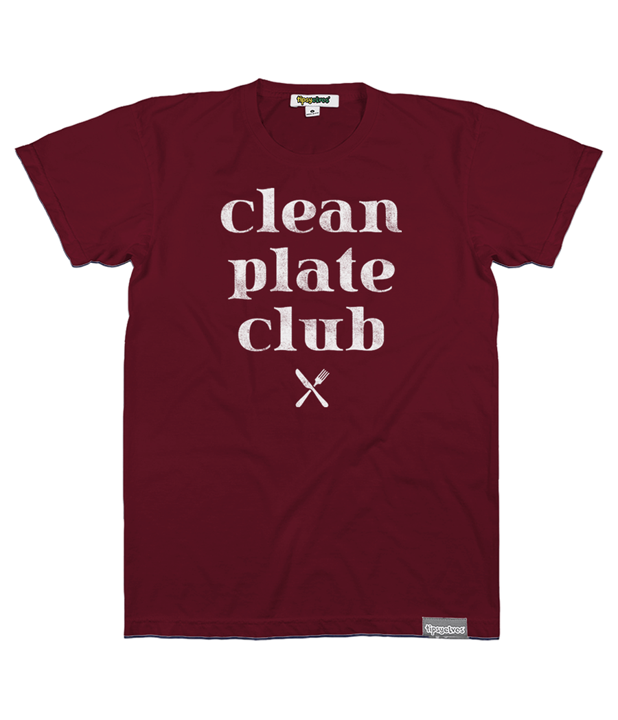 Clean Plate Club Tee Men's Thanksgiving Outfits Tipsy Elves