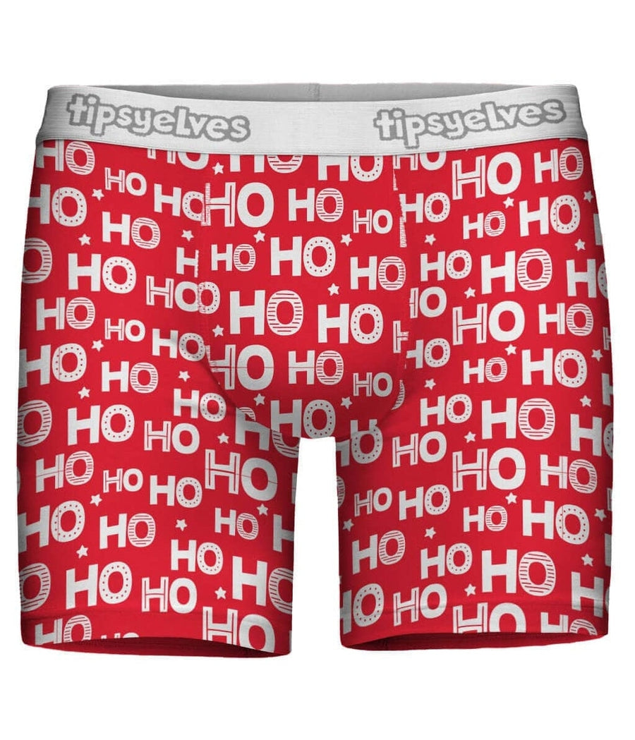 Men's Ho Ho Ho Boxer Briefs Primary Image