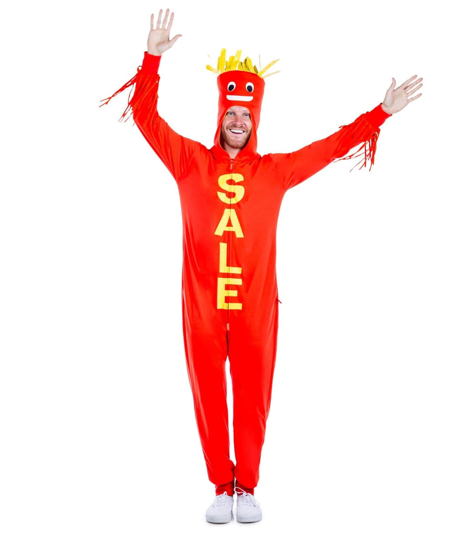 Men's Inflatable Tube Guy Costume | Fun Halloween Adult Costume | High Strength & Durable Material | Red Men's Inflatable Tube Guy Costume | Fun Halloween Adult Costume | High Strength & Durable Material | Red