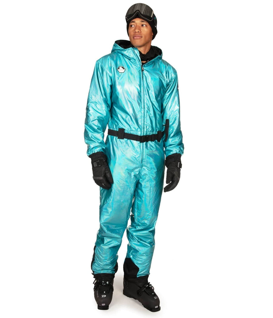 Blue Breakthrough Ski Suit: Men's Ski & Snowboard Apparel
