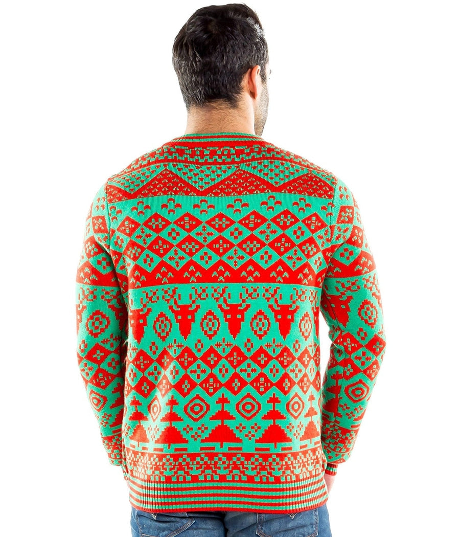 Men's Bottle Opener Ugly Christmas Sweater Image 2