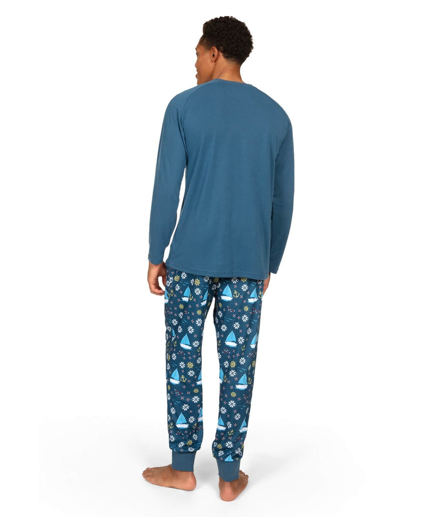 Men's Boats & Ho Ho Hos Pajama Set Image 2