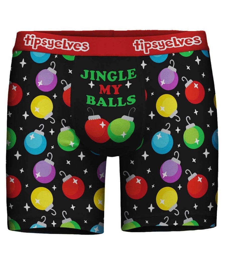 Jingle My Balls Boxer Briefs: Men's Christmas Outfits