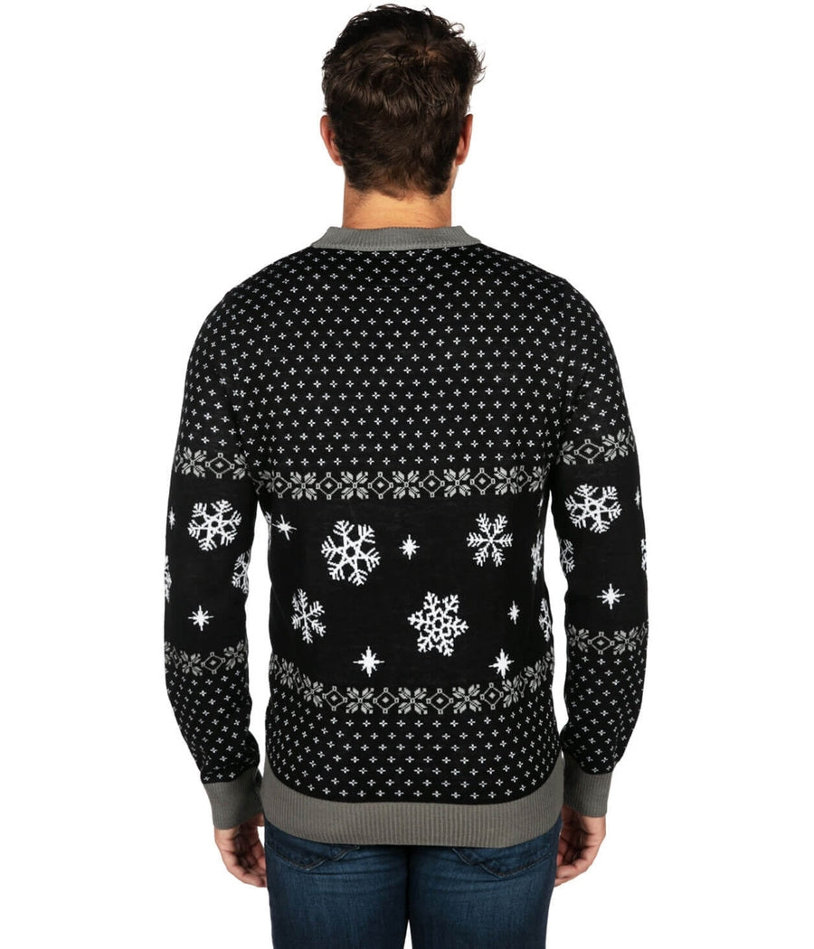 Men's Let it Snow Light Up Ugly Christmas Sweater