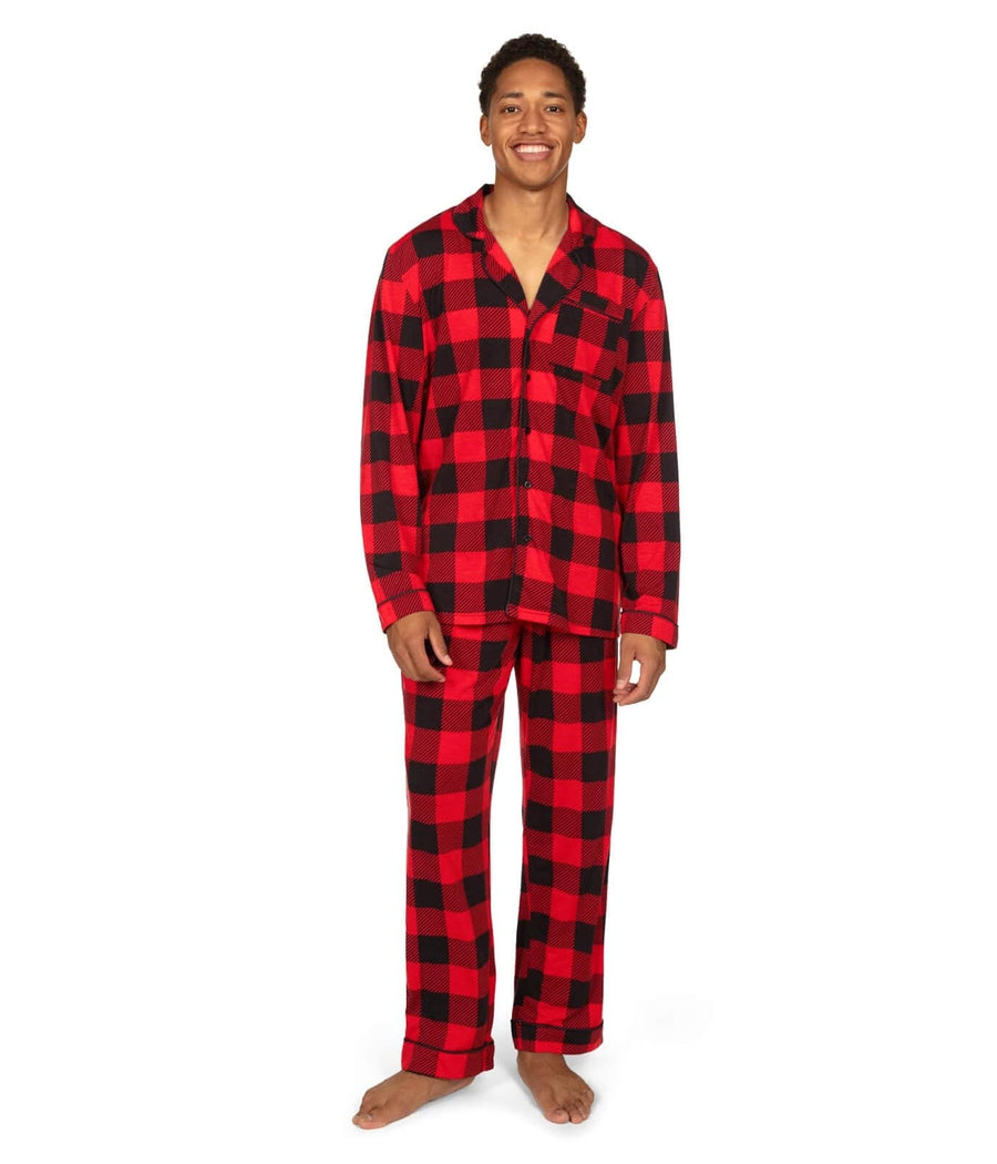 Lumberjack Pajama Set: Men's Christmas Outfits Tipsy Elves