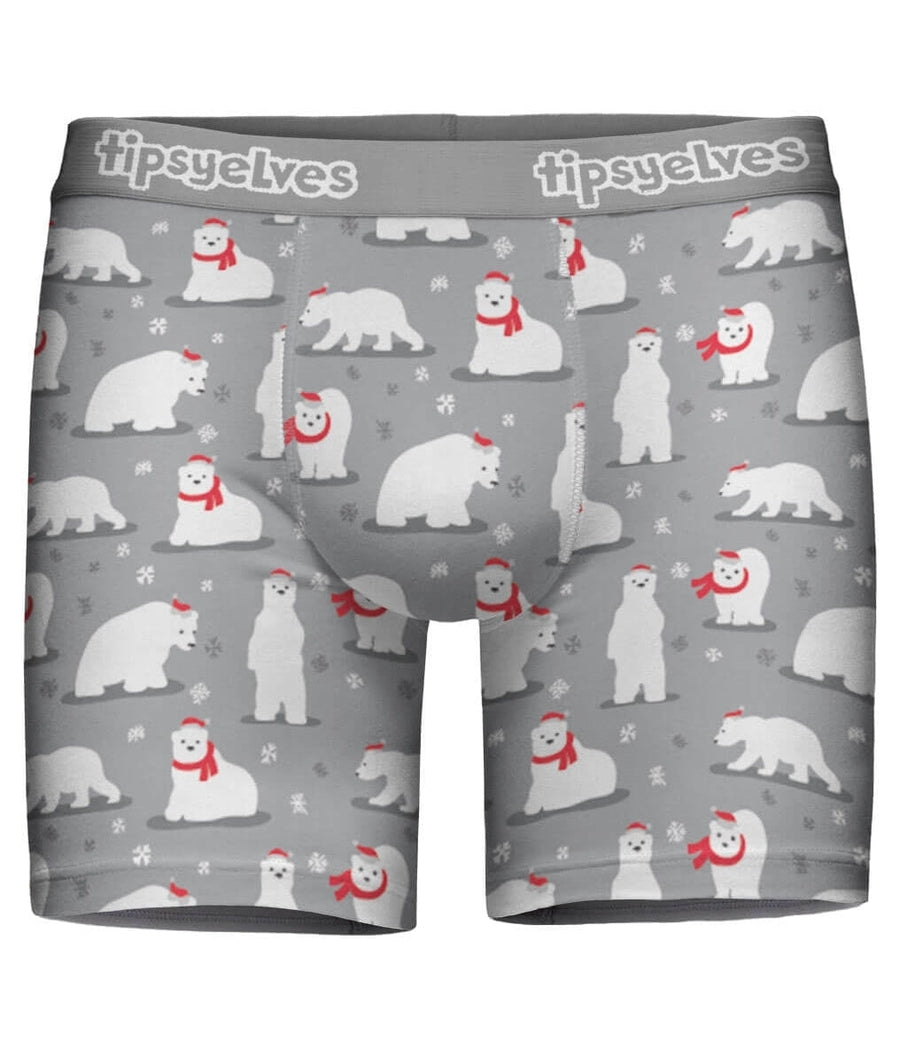 Polar Bear Boxer Briefs: Men's Christmas Outfits