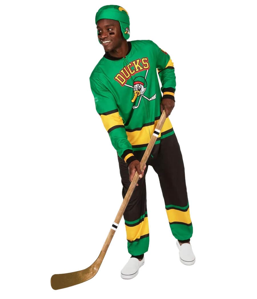 Mighty Ducks Movie Ice Hockey Jersey Green