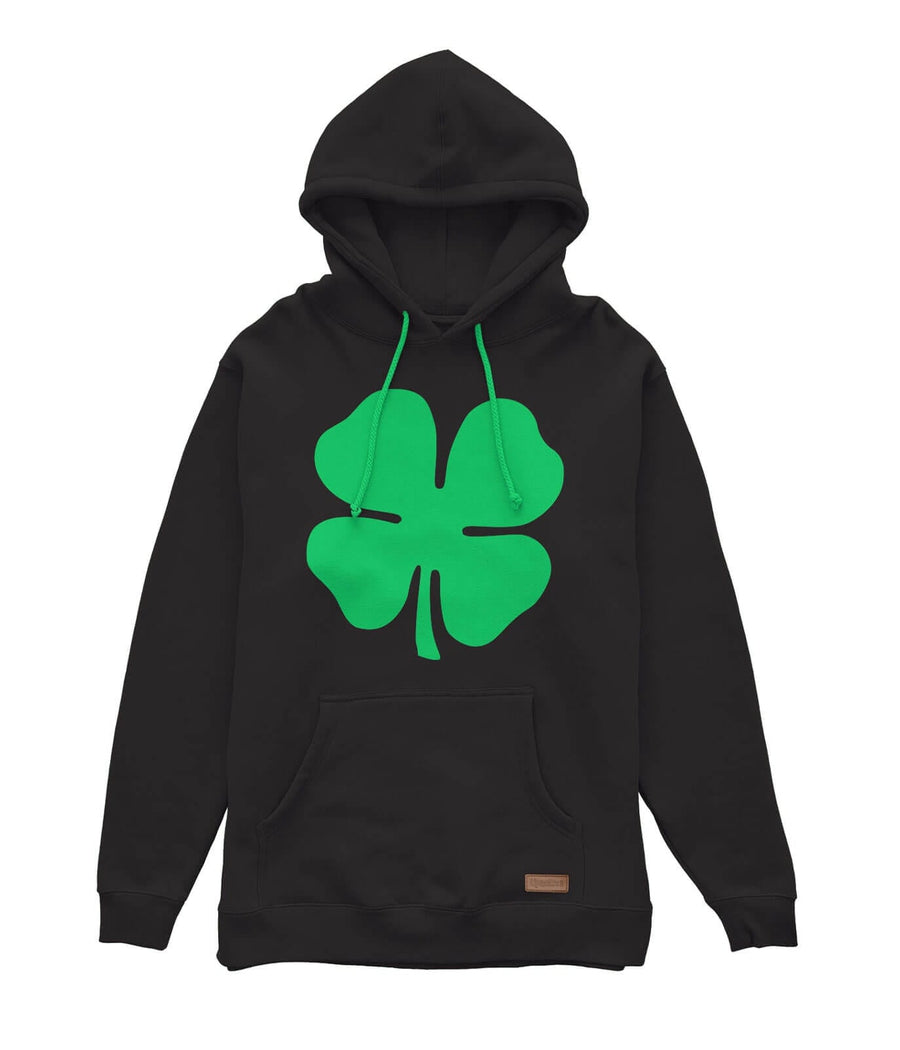 Four-leaf Clover Hoodie: Men's Paddy's Outfits Tipsy Elves