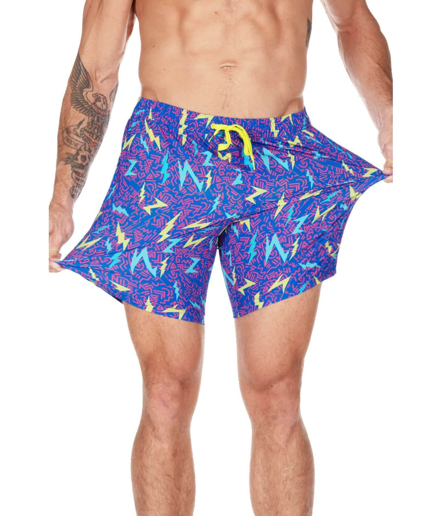 Grease Lightning Stretch Swim Trunks Image 2