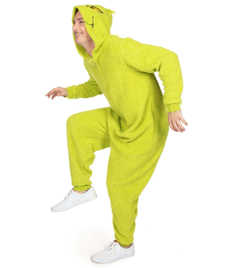 Men's Grinch Jumpsuit Image 2