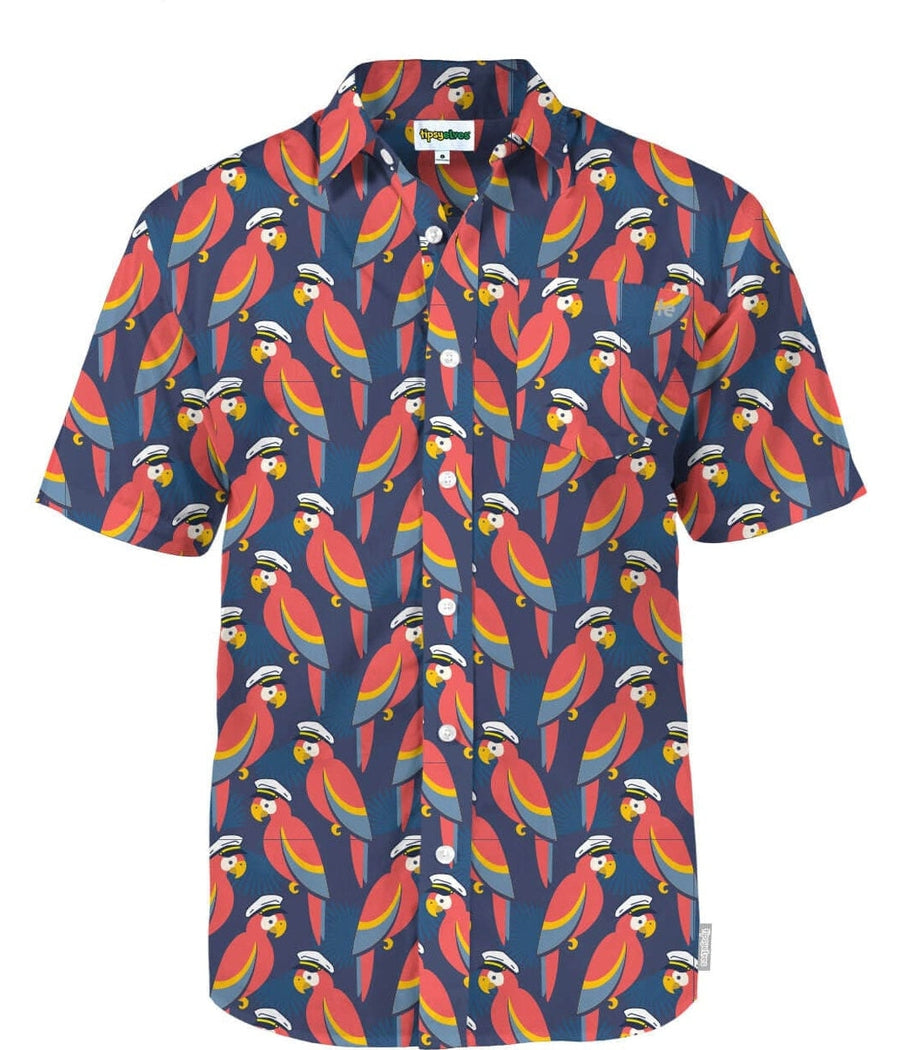 Men's Polly Wanna Captain Hawaiian Shirt Image 5