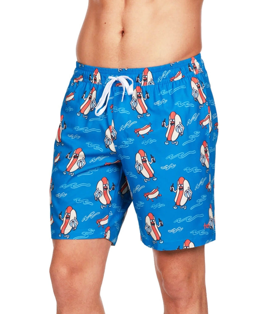 Hot Dog Diver Stretch Swim Trunks Image 4