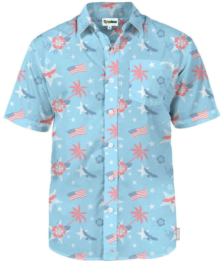 Men's Island of the Free Button Down Shirt Image 5