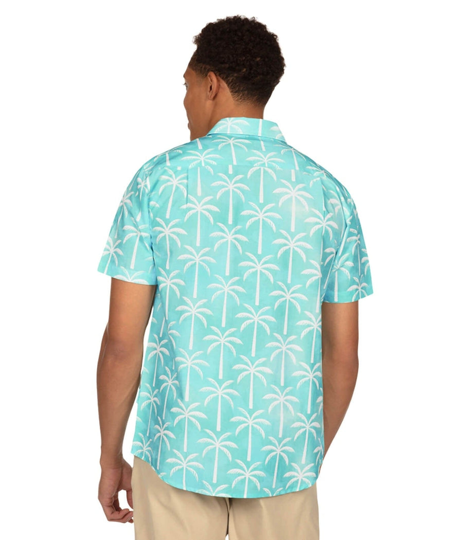 Men's Paradise Palm Hawaiian Shirt Image 4
