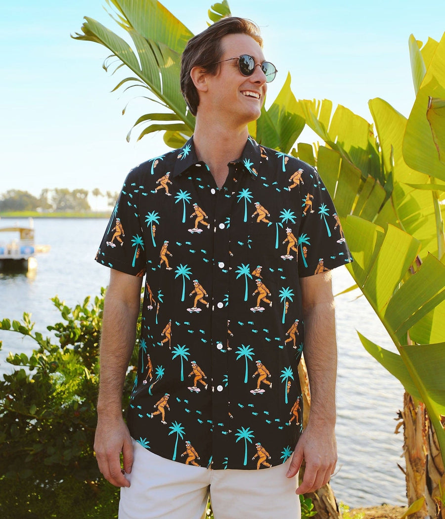 Men's Sasquatch Shredder Hawaiian Shirt