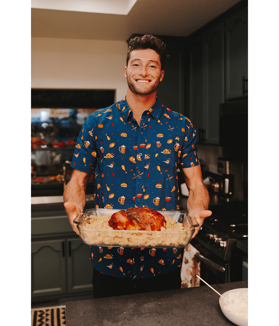 Men's Thanksgiving Button Down Shirt