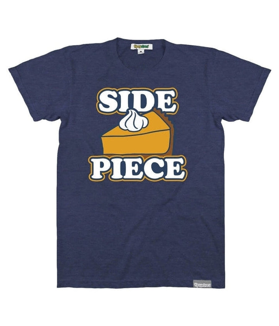 Side Piece Pumpkin Pie Tee: Men's Thanksgiving Outfits | Tipsy Elves