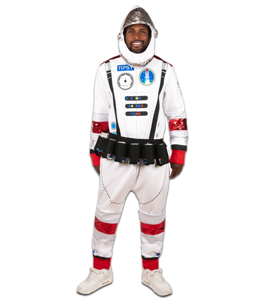 Tipsy Astronaut Costume: Men's Halloween Outfits Tipsy Elves